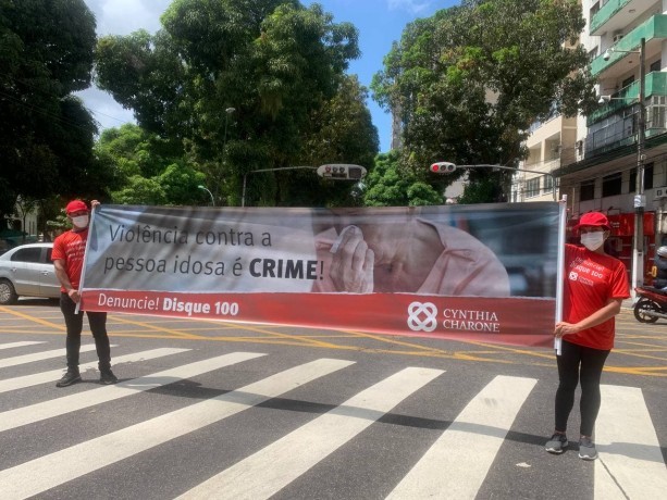 Grupo Cynthia Charone promove campanha no Dia Mundial de Conscientização da Violência Contra a Pessoa Idosa